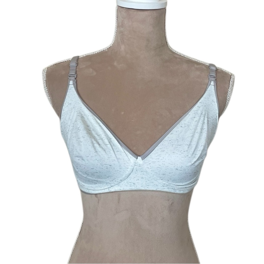 Soma Embraceable Reversible Bralette in Blurred Heather Crystal Small NWT